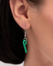 Load image into Gallery viewer, Fashionable Fringe / Colored Cameo - Green Set