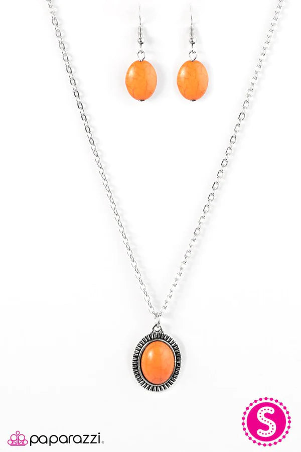 Cast In SANDSTONE - Orange