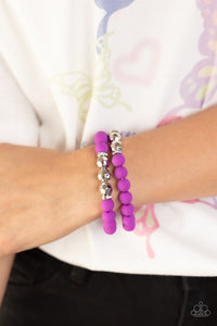 Summer Splash / Dip and Dive - Purple 2pc Set