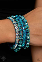 Load image into Gallery viewer, Punk Pattern - Blue
