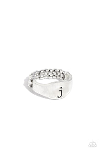 Monogram Memento - Silver - J