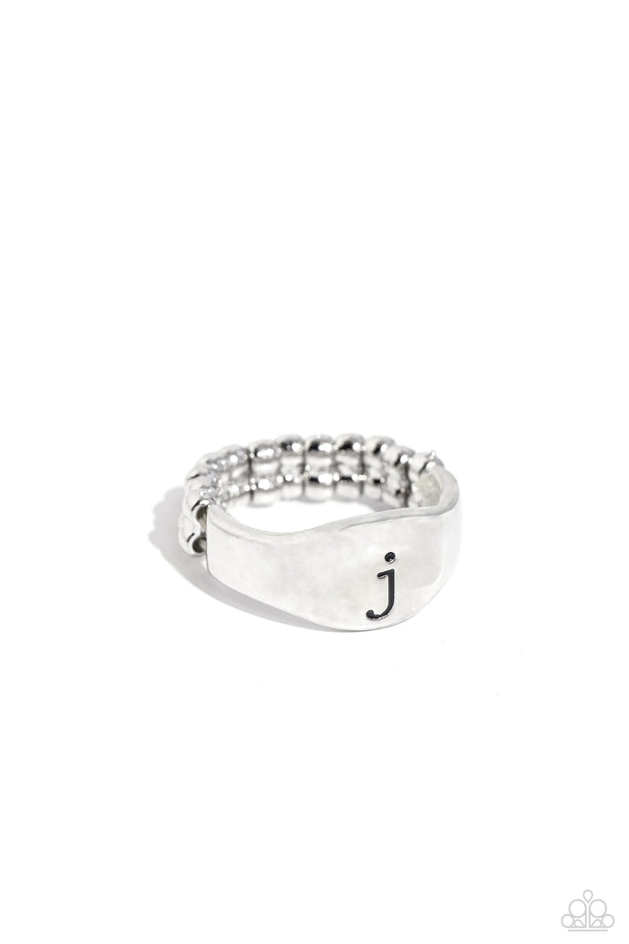 Monogram Memento - Silver - J