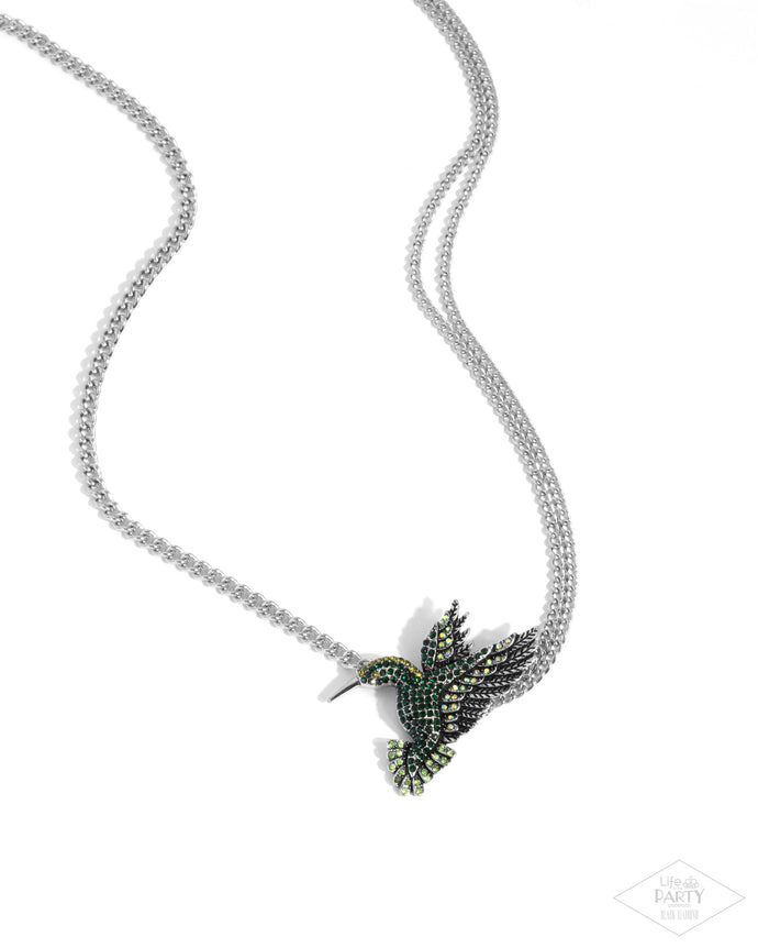 Hummingbird Headline - Green