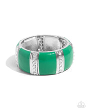 Load image into Gallery viewer, Fashionable Fringe / Colored Cameo - Green Set
