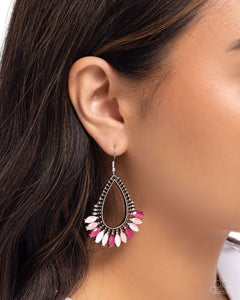 Pronged Pattern - Pink