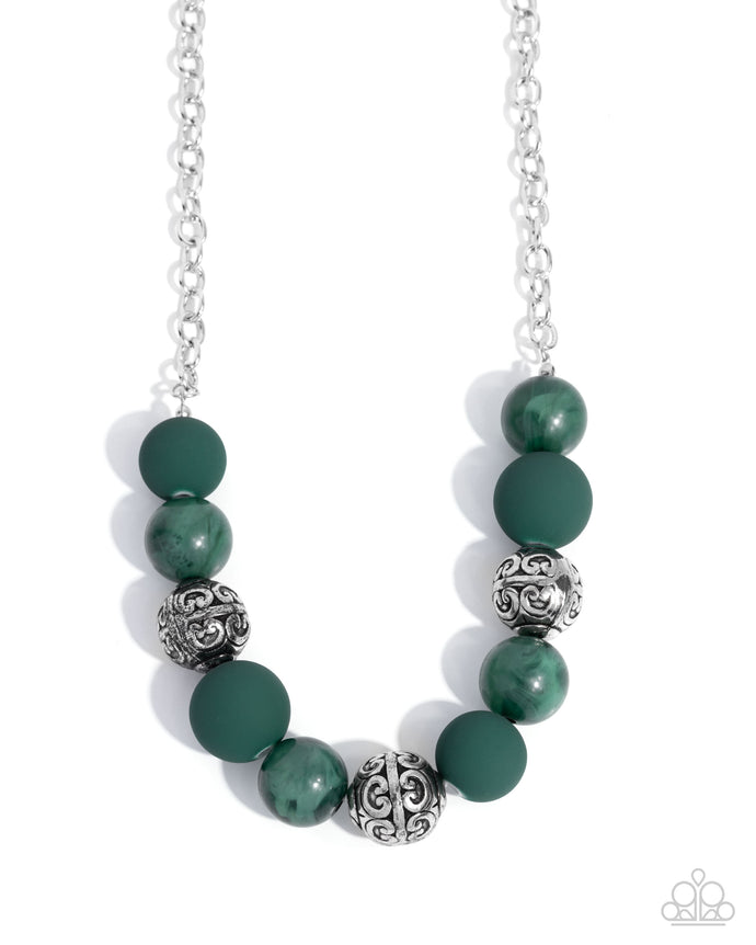 Bewitching Texture - Green