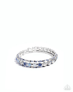 Shimmery Sample - Blue