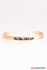 Be the change - Gold