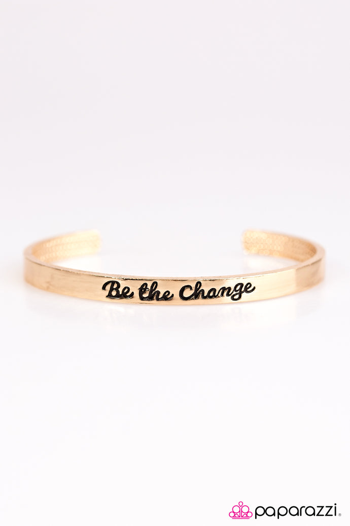 Be the change - Gold