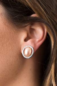 Top Class Shimmer - Brown Clip-On