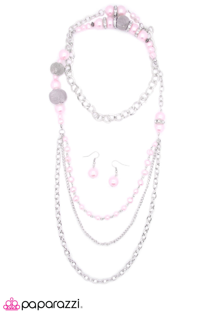 Enmeshed In Elegance - Pink