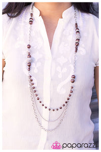 Enmeshed In Elegance - Brown