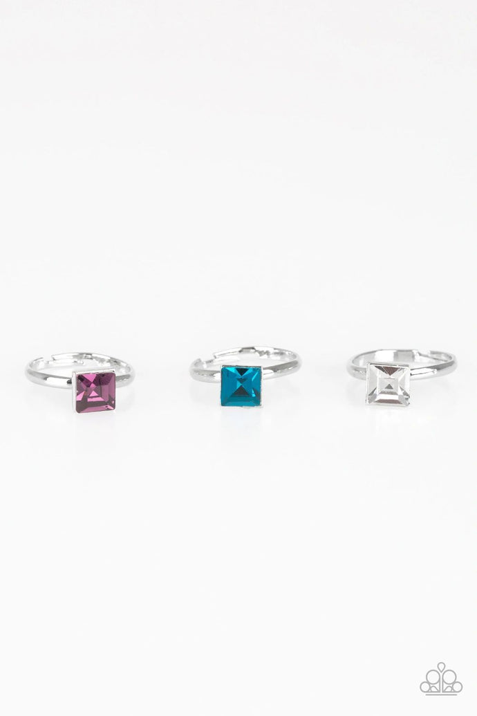 Starlet Shimmer Square Rhinestone Ring