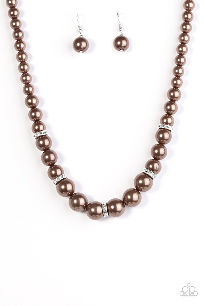 You Had Me At Pearls - Brown