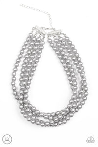 Vintage Romance - Silver Choker