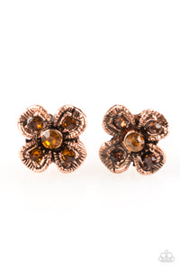 Starlet Shimmer Flower Stud Earrings