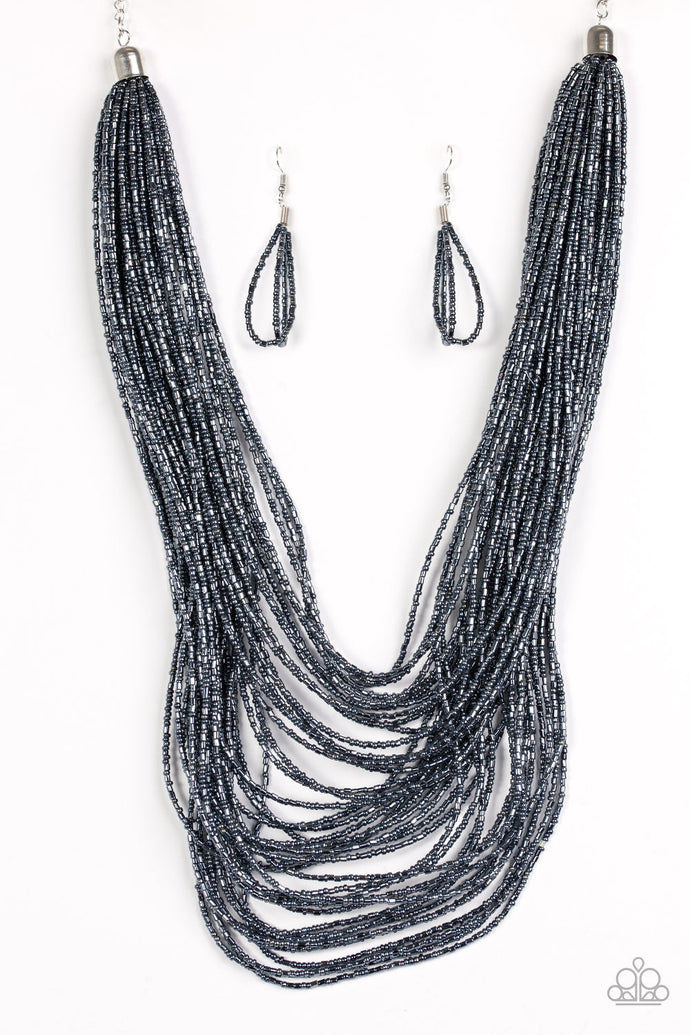 Ice Storm - Blue (Navy)