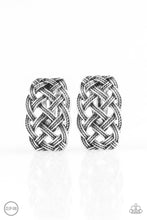 Load image into Gallery viewer, Braided Rivers - Silver Clip-On
