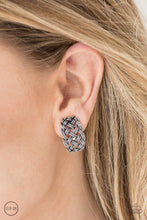 Load image into Gallery viewer, Braided Rivers - Silver Clip-On
