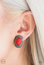 Load image into Gallery viewer, Bedrock Bombshell - Red Clip-On
