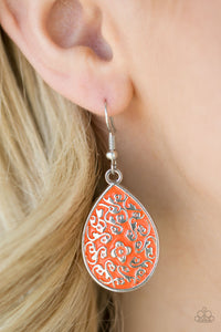 Flirty Flower Girl - Orange