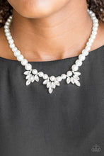 Load image into Gallery viewer, Society Socialite - White Necklace
