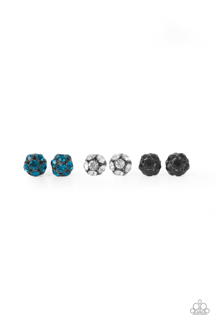 Starlet Shimmer Spherical Cluster - Earring