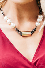 Load image into Gallery viewer, All About Attitude - Black (w/ white pearls)
