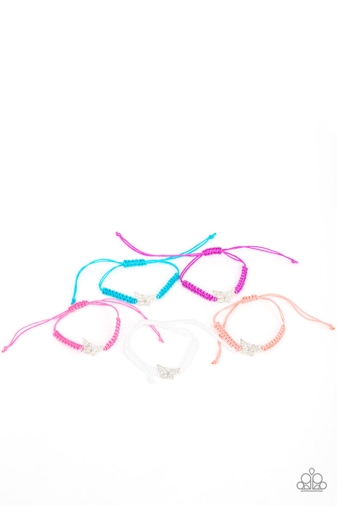 Starlet Shimmer Rhinestone Butterfly Bracelets