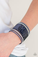 Load image into Gallery viewer, MERMAIDS Have More Fun - Blue (Blue suede)
