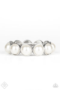 Society Socialite - White Bracelet