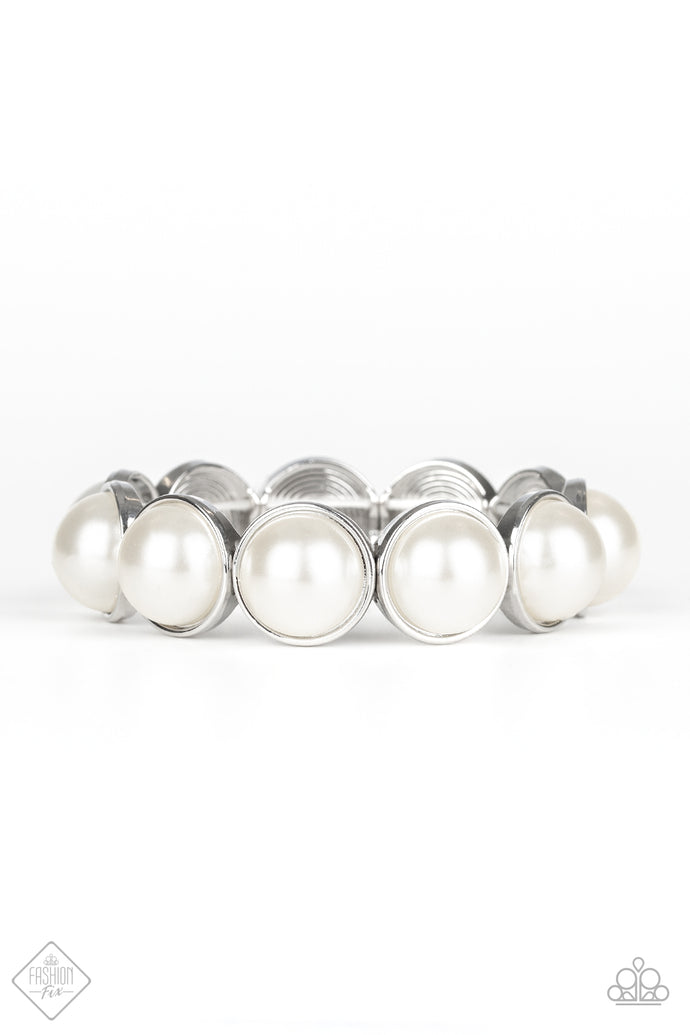 Society Socialite - White Bracelet