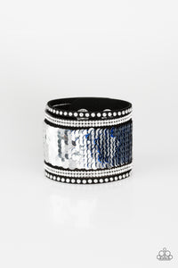 MERMAIDS Have More Fun - Blue (Black Suede)