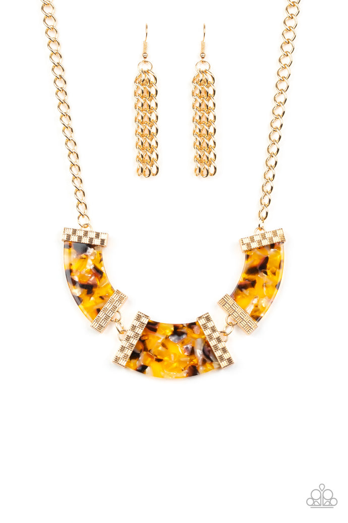 HAUTE-Blooded - Yellow Necklace