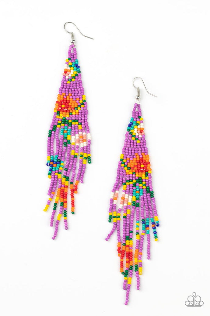 Beaded Gardens - Purple