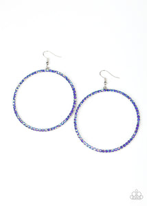 Wide Curves Ahead - Multi (Blue Iridescent)
