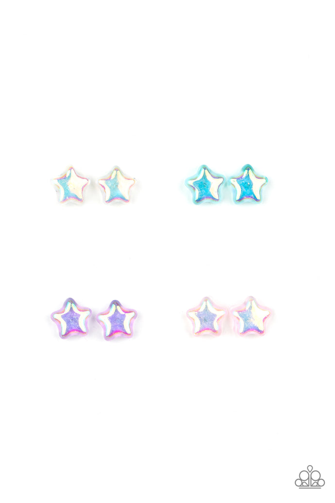 Starlet Shimmer Iridescent Star Earrings
