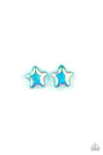 Load image into Gallery viewer, Starlet Shimmer Iridescent Star Earrings
