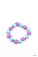 Load image into Gallery viewer, Starlet Shimmer Heart-Shaped Bead Bracelet
