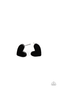 Starlet Shimmer Colorful Solid Heart Earring