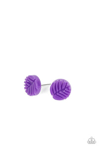 Starlet Shimmer Leaf Pattern Earrings