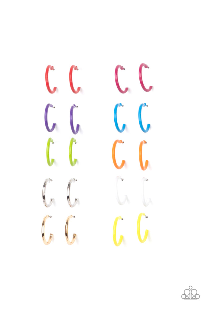 Starlet Shimmer Small Hoop Earrings