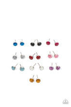 Load image into Gallery viewer, Starlet Shimmer Round Post Earrings
