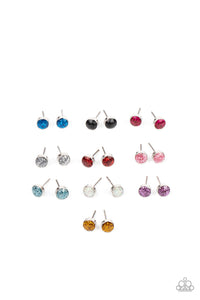 Starlet Shimmer Round Post Earrings