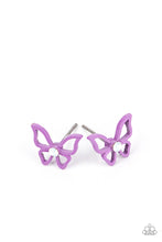 Load image into Gallery viewer, Starlet Shimmer Earring - Butterfly post
