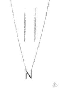 Leave Your Initials - Silver - N