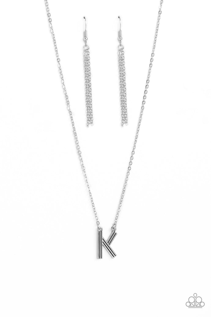 Leave Your Initials - Silver - K