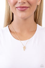 Load image into Gallery viewer, Leave Your Initials - Gold - F
