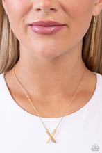 Load image into Gallery viewer, Leave Your Initials - Gold - X
