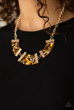Load image into Gallery viewer, HAUTE-Blooded - Yellow Necklace
